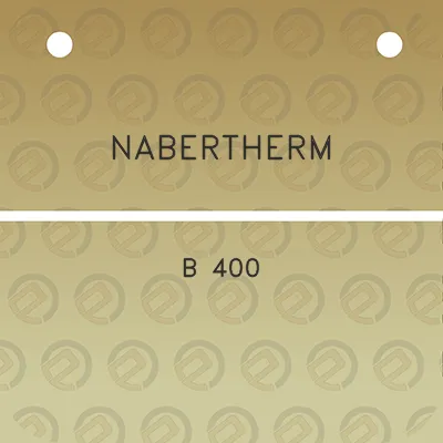 nabertherm-b-400