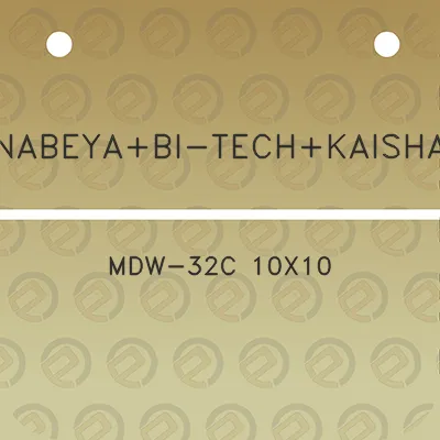 nabeyabi-techkaisha-mdw-32c-10x10