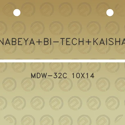 nabeyabi-techkaisha-mdw-32c-10x14