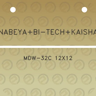 nabeyabi-techkaisha-mdw-32c-12x12