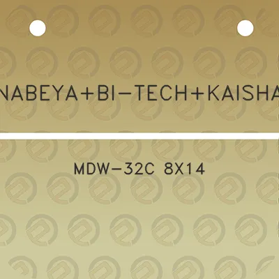 nabeyabi-techkaisha-mdw-32c-8x14