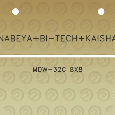 nabeyabi-techkaisha-mdw-32c-8x8