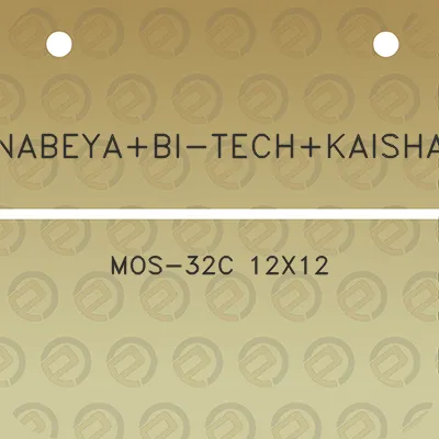 nabeyabi-techkaisha-mos-32c-12x12