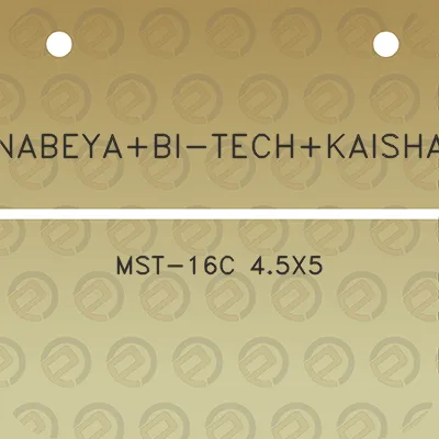 nabeyabi-techkaisha-mst-16c-45x5