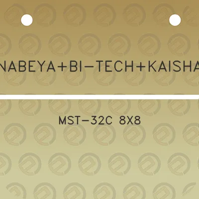 nabeyabi-techkaisha-mst-32c-8x8