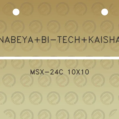 nabeyabi-techkaisha-msx-24c-10x10