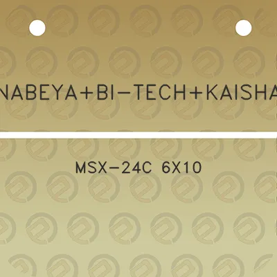 nabeyabi-techkaisha-msx-24c-6x10