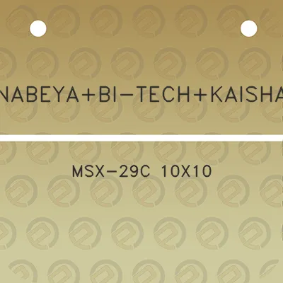 nabeyabi-techkaisha-msx-29c-10x10