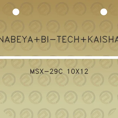 nabeyabi-techkaisha-msx-29c-10x12