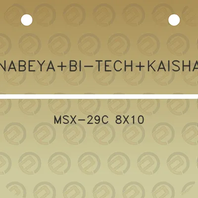 nabeyabi-techkaisha-msx-29c-8x10