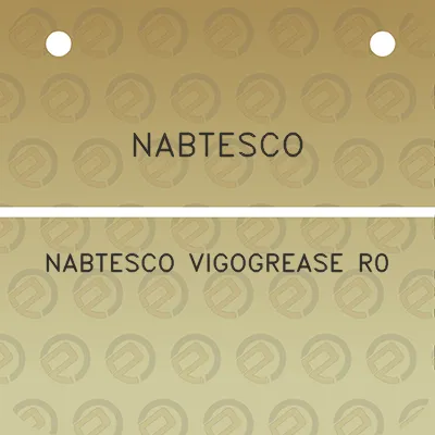 nabtesco-nabtesco-vigogrease-r0