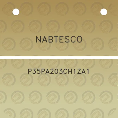 nabtesco-p35pa203ch1za1