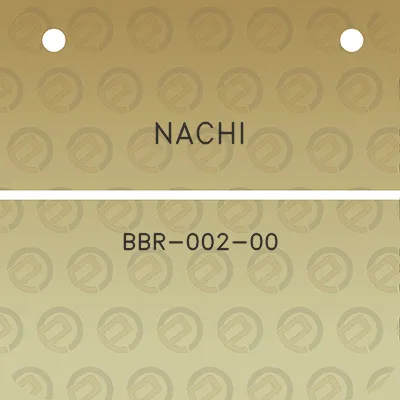 nachi-bbr-002-00