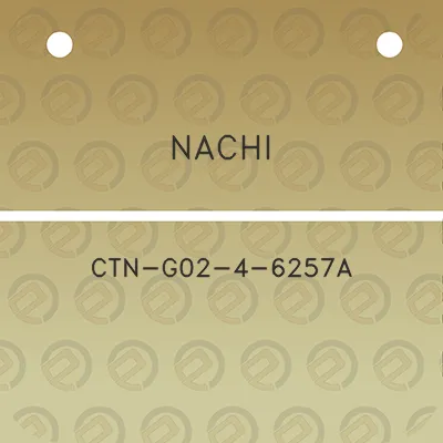 nachi-ctn-g02-4-6257a