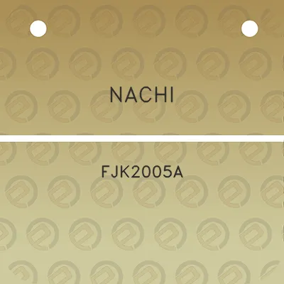 nachi-fjk2005a