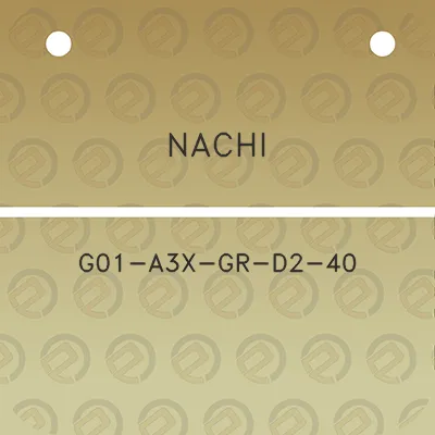 nachi-g01-a3x-gr-d2-40