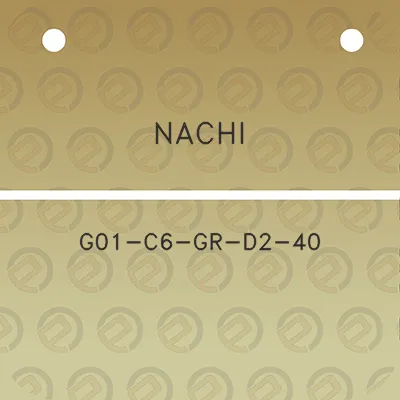 nachi-g01-c6-gr-d2-40