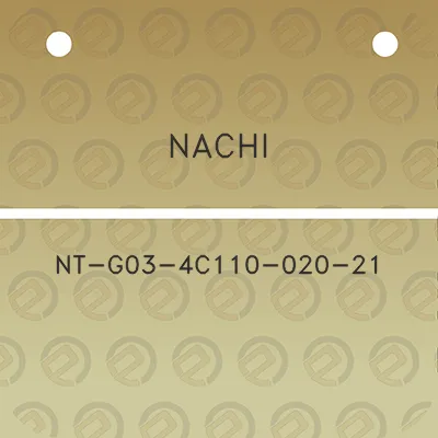 nachi-nt-g03-4c110-020-21