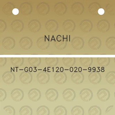 nachi-nt-g03-4e120-020-9938