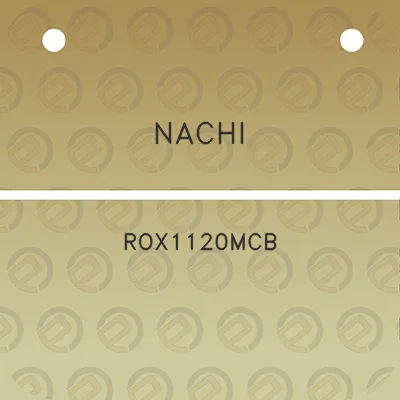 nachi-rox1120mcb