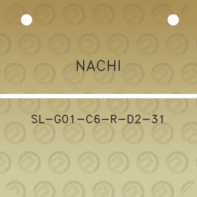 nachi-sl-g01-c6-r-d2-31