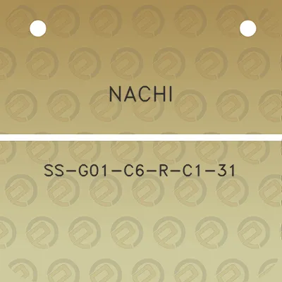 nachi-ss-g01-c6-r-c1-31