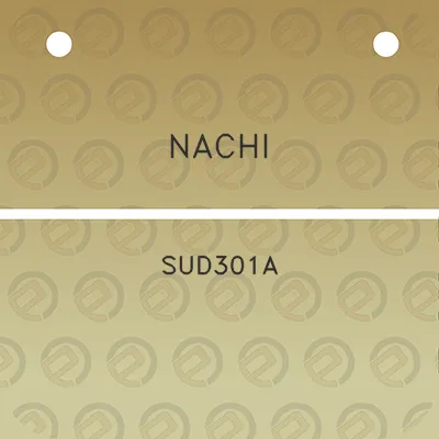 nachi-sud301a