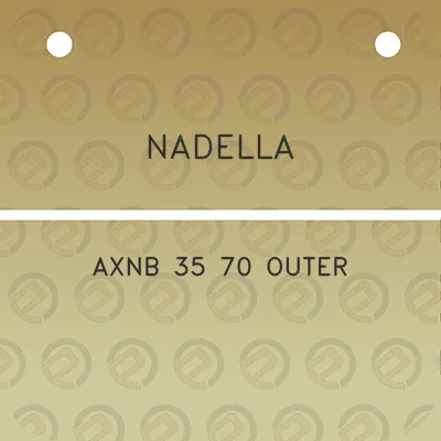 nadella-axnb-35-70-outer