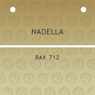 nadella-rax-712