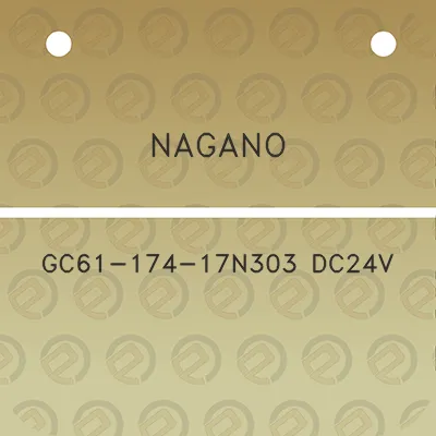 nagano-gc61-174-17n303-dc24v