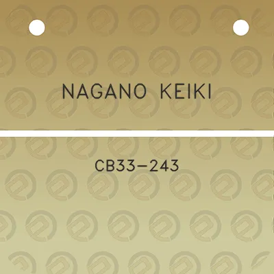 nagano-keiki-cb33-243