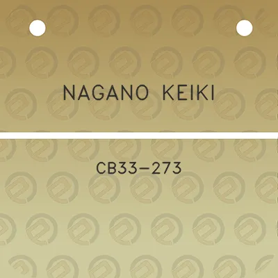 nagano-keiki-cb33-273