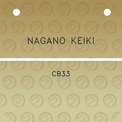 nagano-keiki-cb33