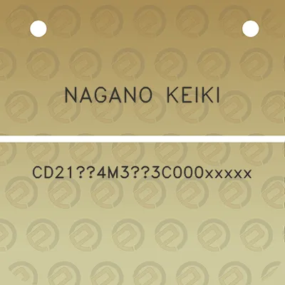 nagano-keiki-cd214m33c000xxxxx