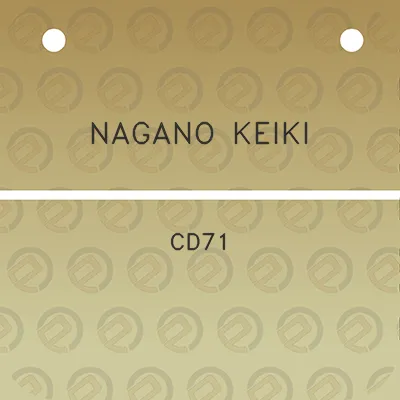 nagano-keiki-cd71