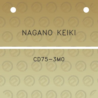 nagano-keiki-cd75-3m0