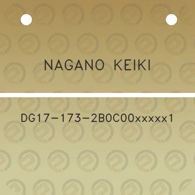 nagano-keiki-dg17-173-2b0c00xxxxx1