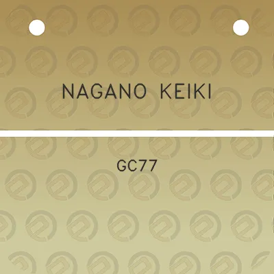 nagano-keiki-gc77