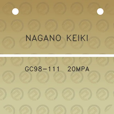 nagano-keiki-gc98-111-20mpa