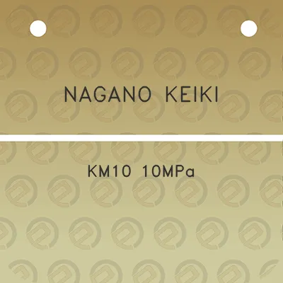 nagano-keiki-km10-10mpa