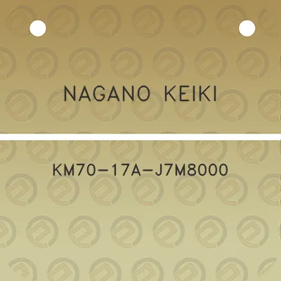 nagano-keiki-km70-17a-j7m8000