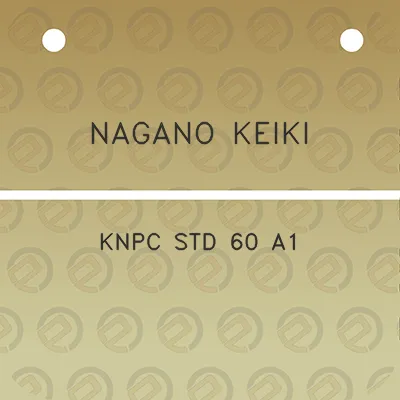 nagano-keiki-knpc-std-60-a1