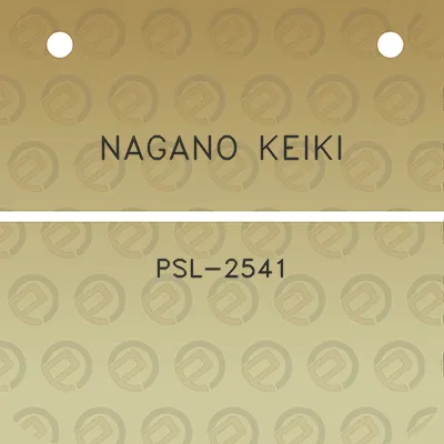 nagano-keiki-psl-2541