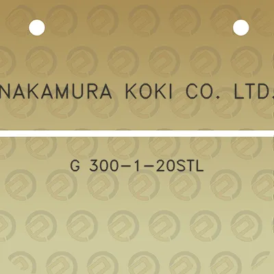 nakamura-koki-co-ltd-g-300-1-20stl