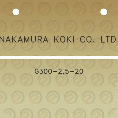 nakamura-koki-co-ltd-g300-25-20