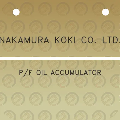 nakamura-koki-co-ltd-pf-oil-accumulator