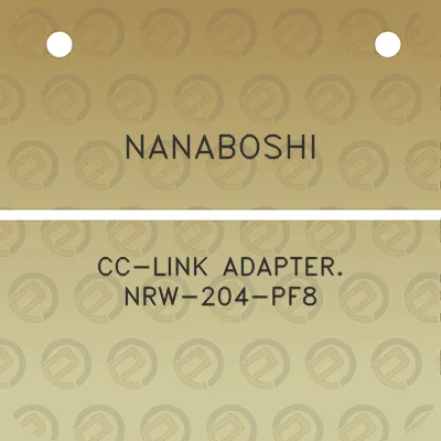 nanaboshi-cc-link-adapter-nrw-204-pf8