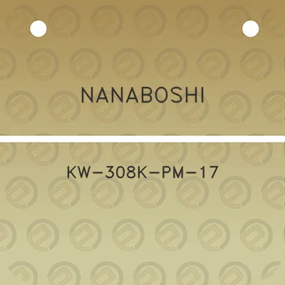 nanaboshi-kw-308k-pm-17