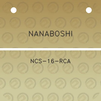 nanaboshi-ncs-16-rca