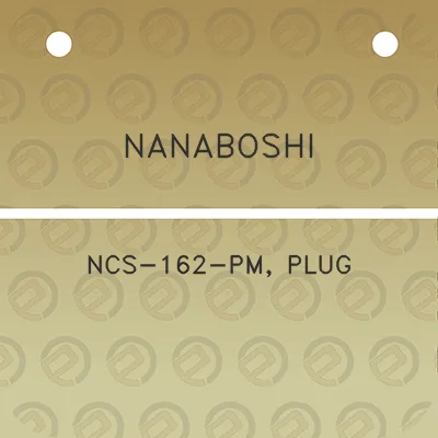 nanaboshi-ncs-162-pm-plug